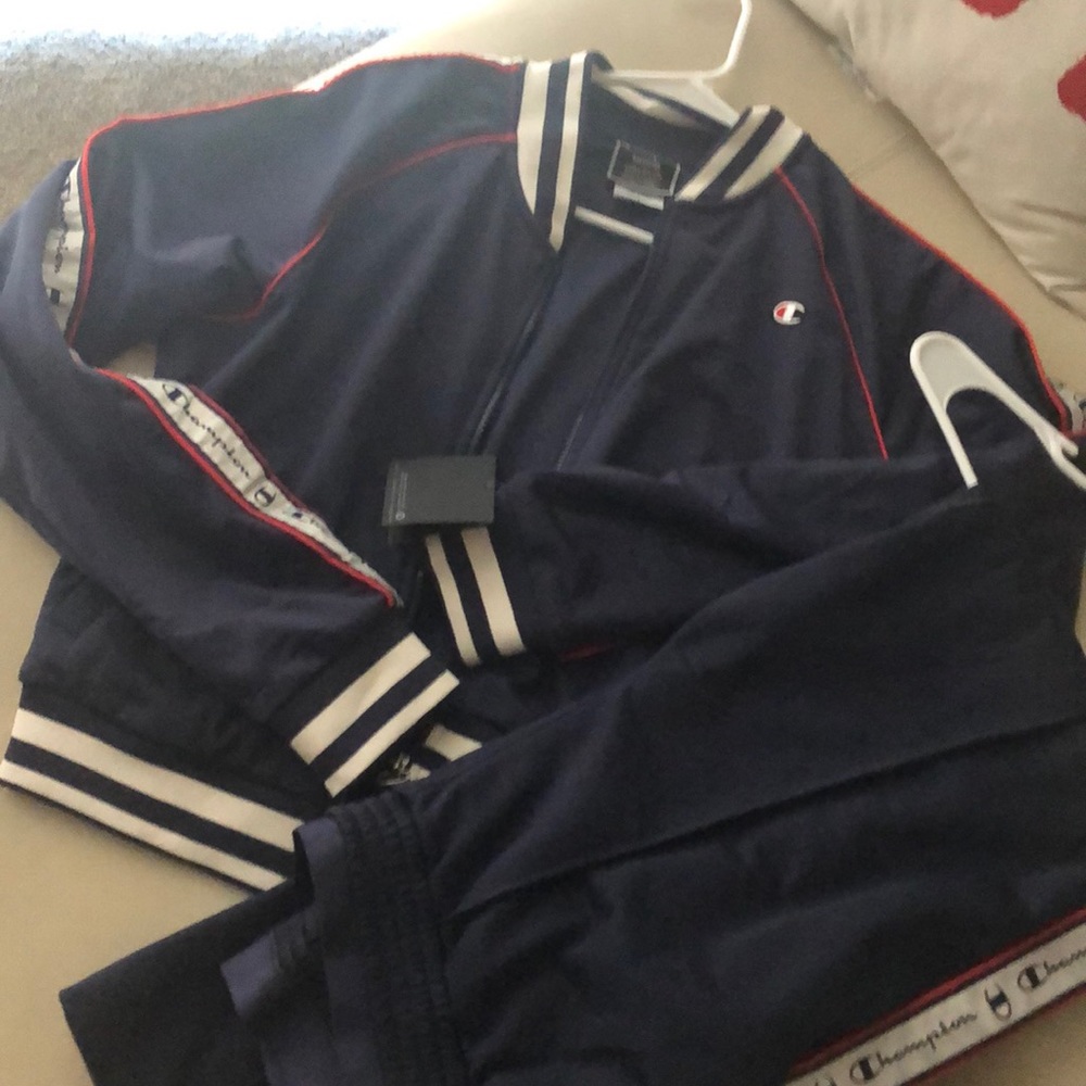 Champions outfit woman’s